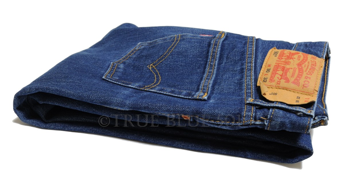 Levi's 501 STF 米国流通モデルの経年変化 穿き込み2年3か月 洗濯14回