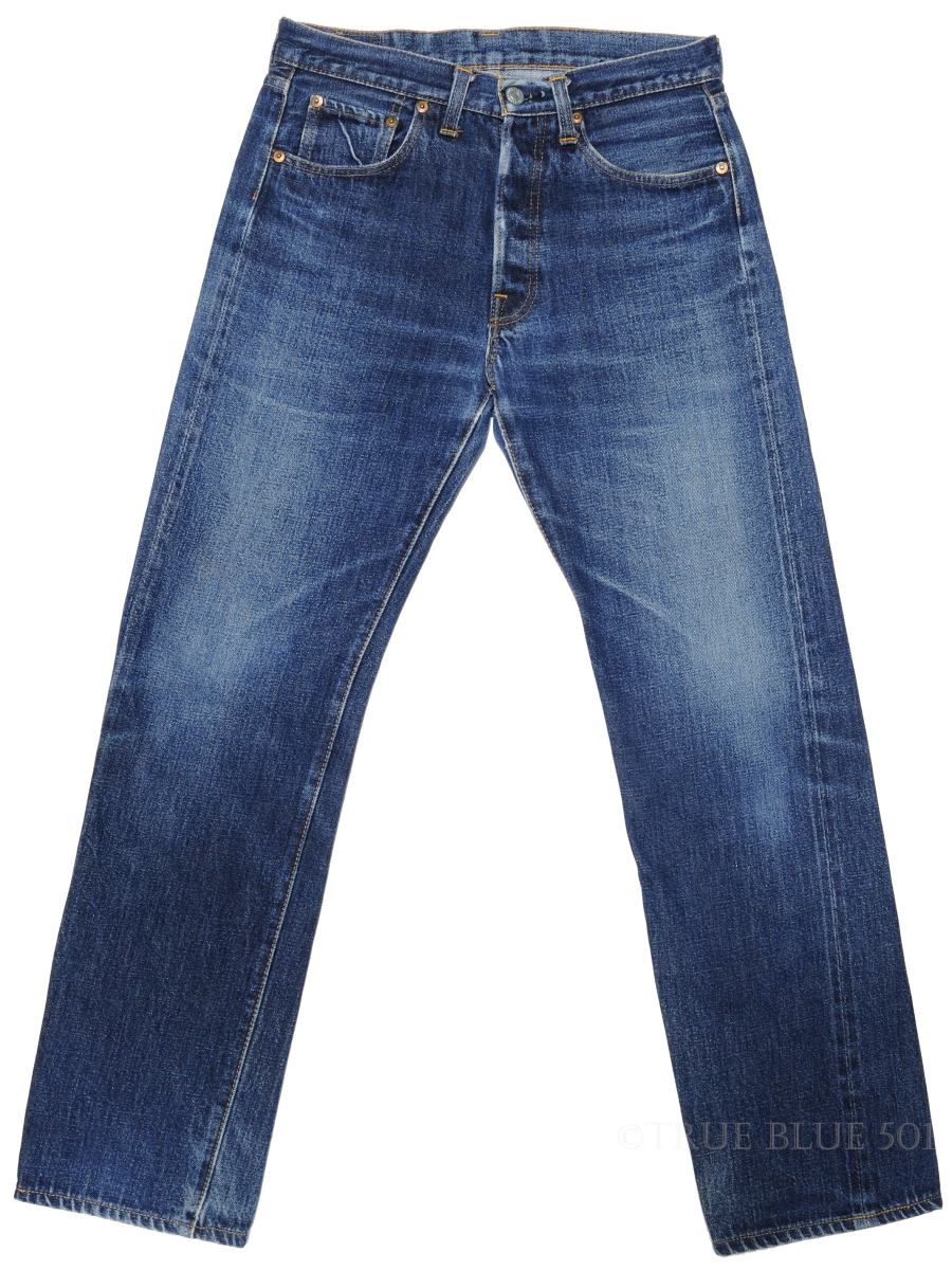 DENIME ドゥニーム66モデルの経年変化・色落ち紹介 - TRUE BLUE 501 DENIME ドゥニーム66モデルの経年変化・色落ち紹介 - TRUE BLUE 501