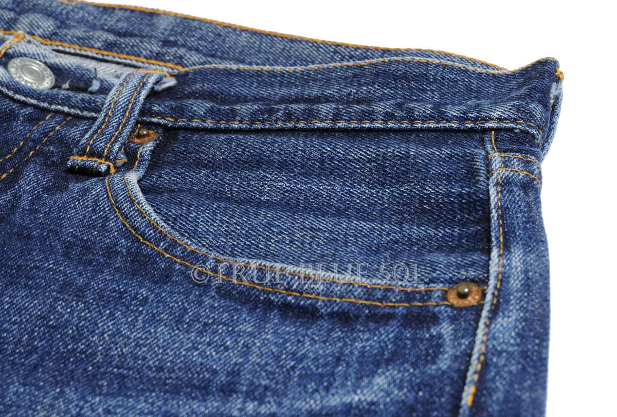 DENIME ドゥニーム66モデルの経年変化・色落ち紹介 - TRUE BLUE 501