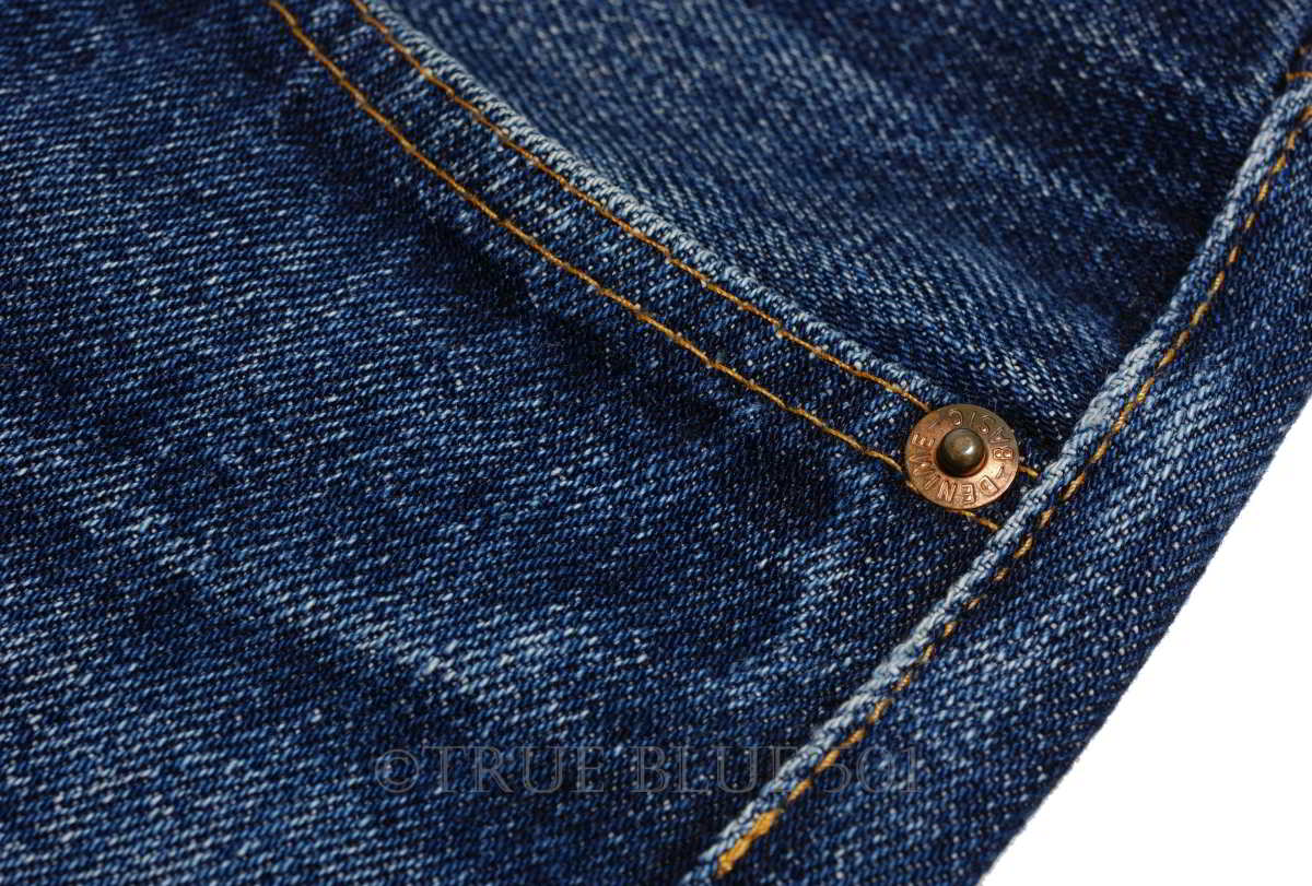 DENIME ドゥニーム66モデルの経年変化・色落ち紹介 - TRUE BLUE 501