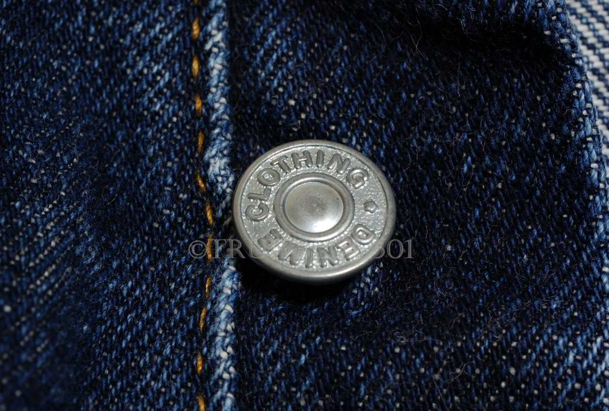 DENIME ドゥニーム66モデルの経年変化・色落ち紹介 - TRUE BLUE 501