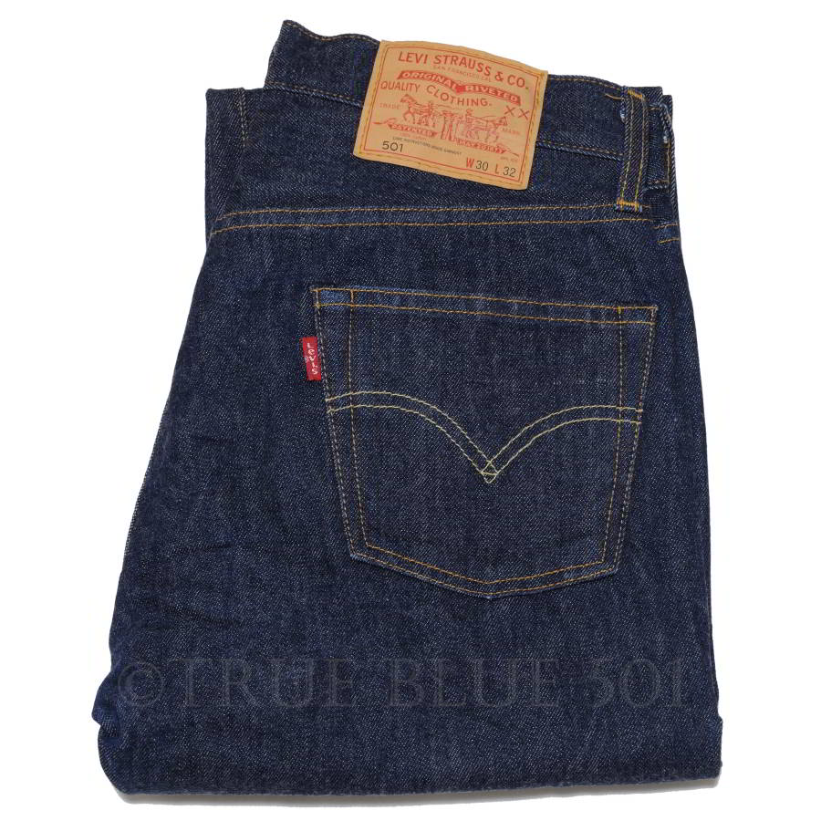 LEVI'S VINTAGE CLOTHING 501 1978 model 78501-0002 RIGID 色落ち