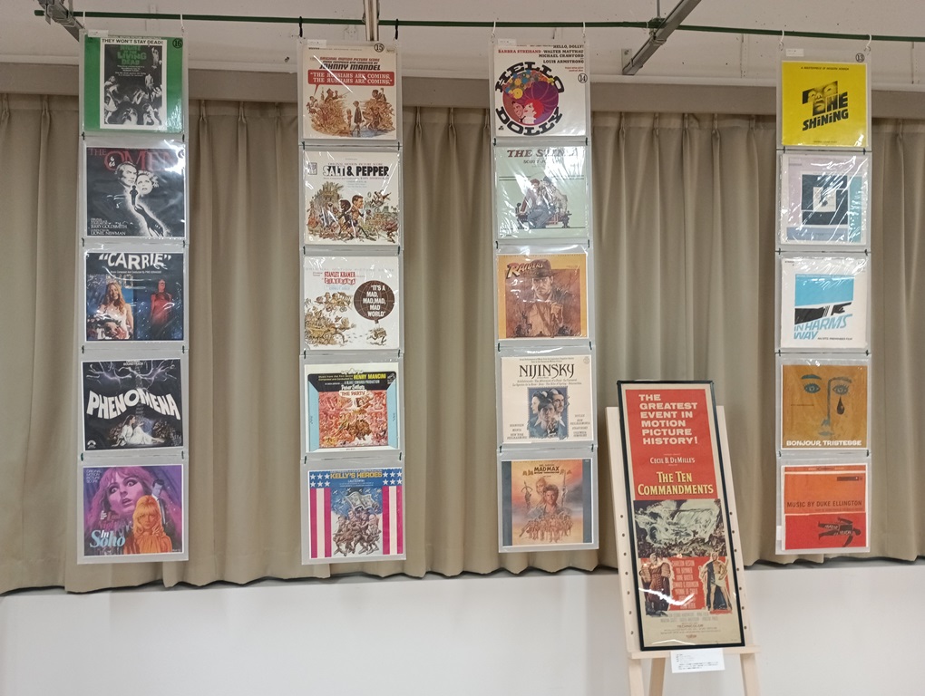 ゆいぽーと「映画音楽パラダイス サントラ・レコード展」見に行ってき