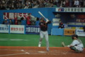 [*PENTAX-DA 50-200mmF4-5.6 ED][野球]WBC壮行試合の稲葉篤紀