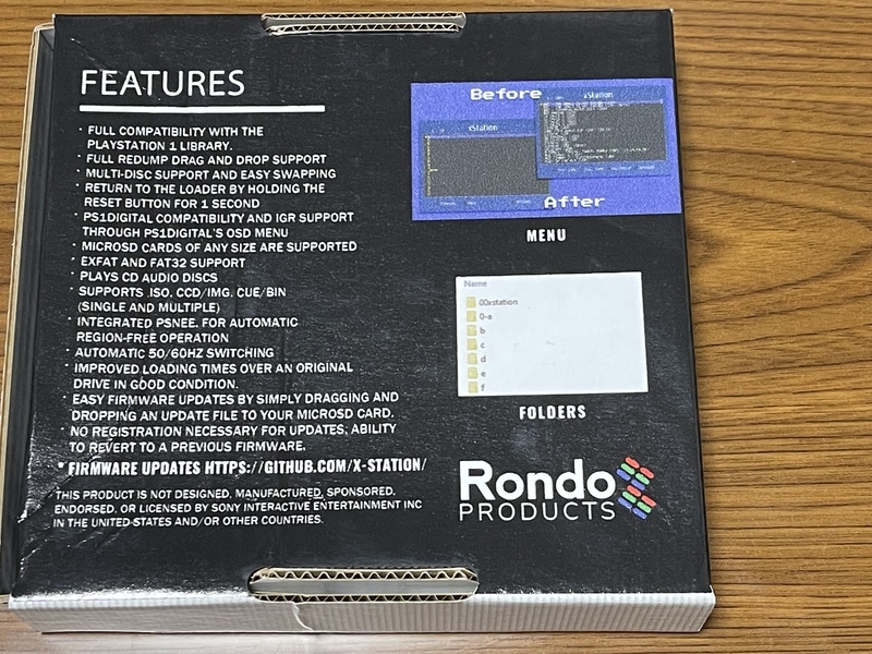 xstation箱裏面の画像