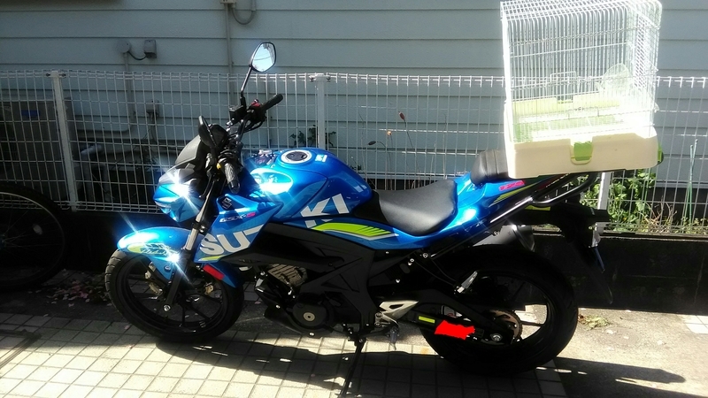 GSX-S125 endurance エンデュランス リアキャリア 取り付け