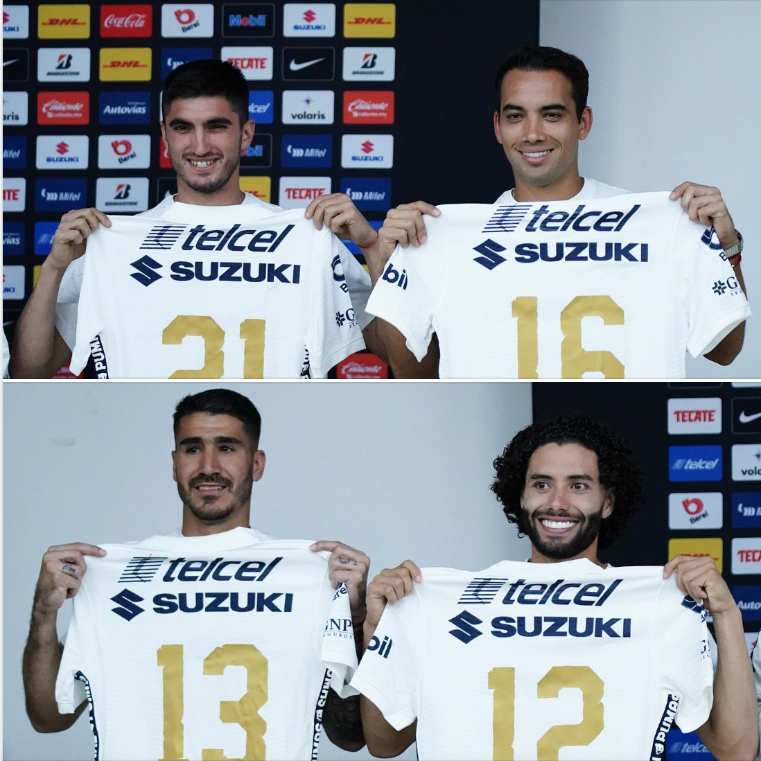22年前期ステージ新補強選手 加入発表 Pumas De La Unam