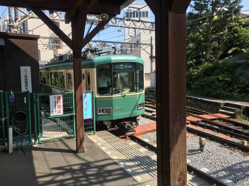 鎌倉高校前駅にはとんでもない数の観光客がいました 神奈川旅行 3日目後半 牛車で往く