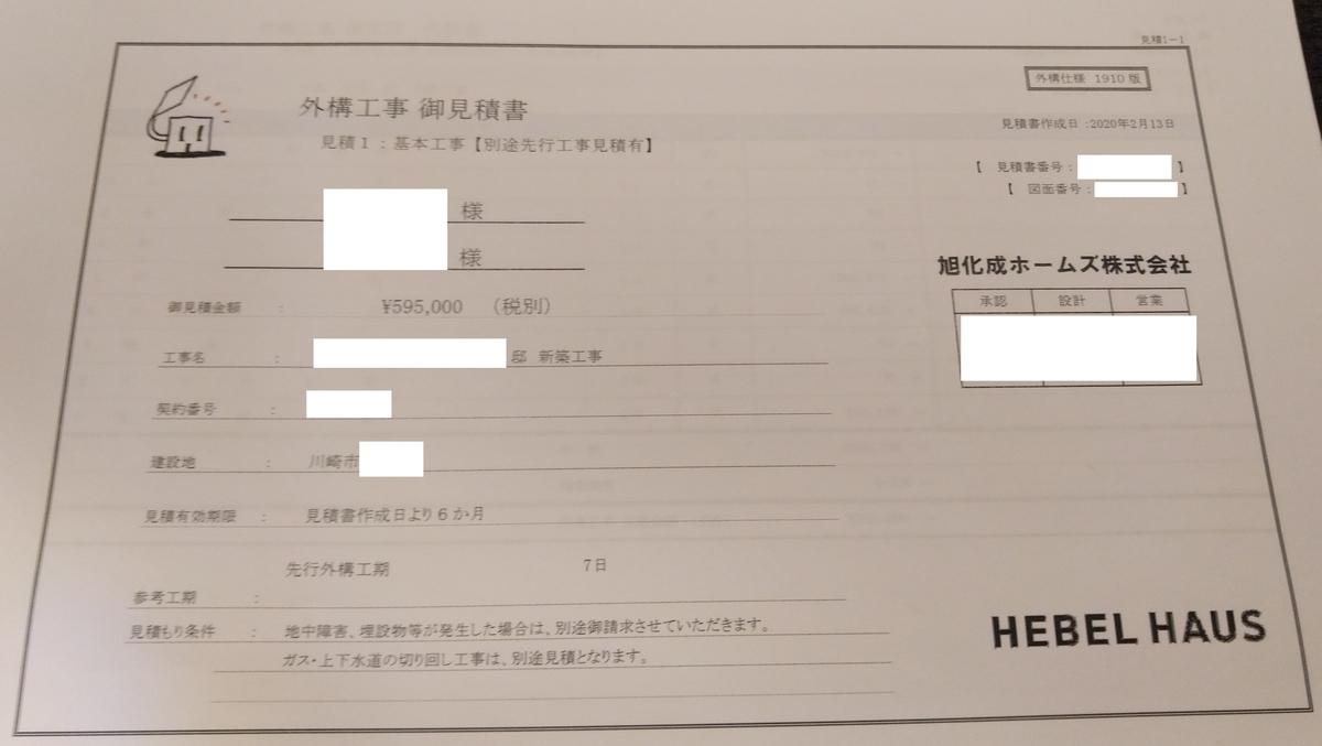川崎市で建てたヘーベルハウスの費用 ローン返済額その他の生の金額 公開しちゃいます へーベルハウス建築記 神奈川県川崎市