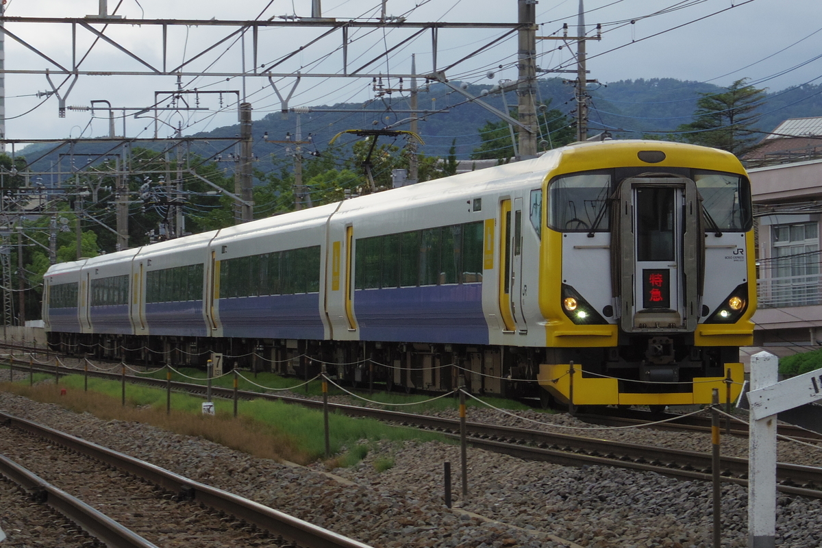 E257系5500番台　富士回遊 愛称表示あり】特急「富士回遊」臨時便の車両がE257系5500番台に