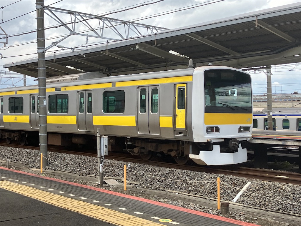 中央・総武線E231系500番台 A520・A540編成の帯が劣化している件