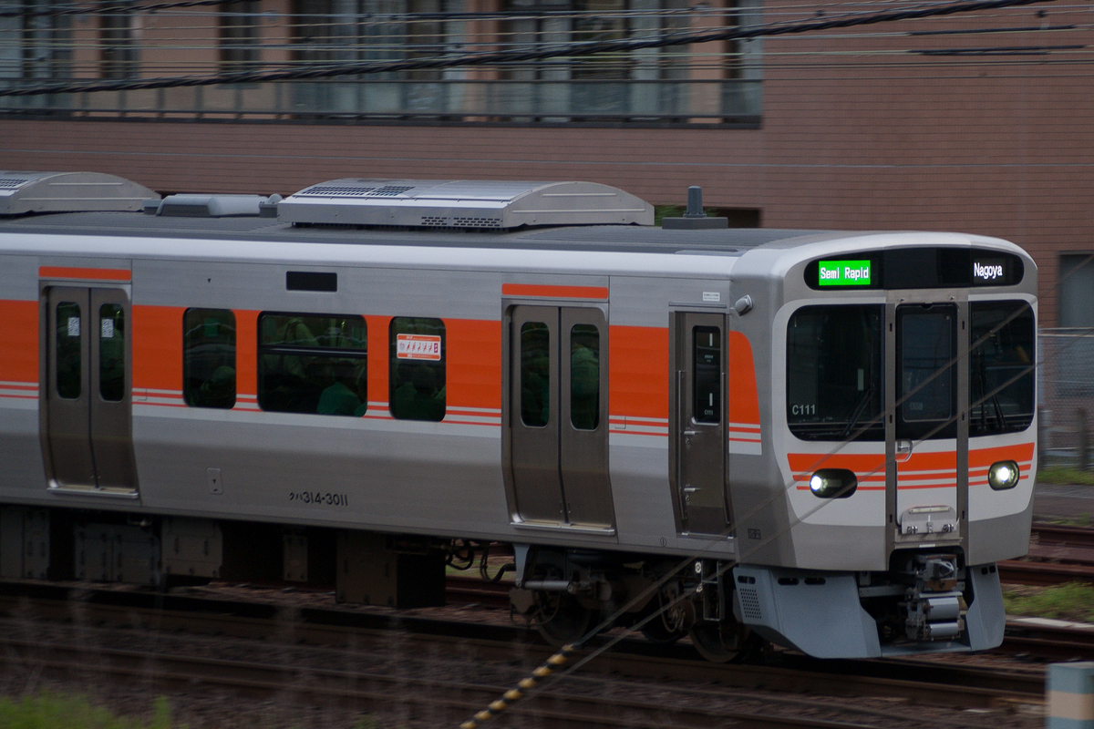 中京圏の東海道線撮影記は最終回。新しいJR東海315系、従来の313系