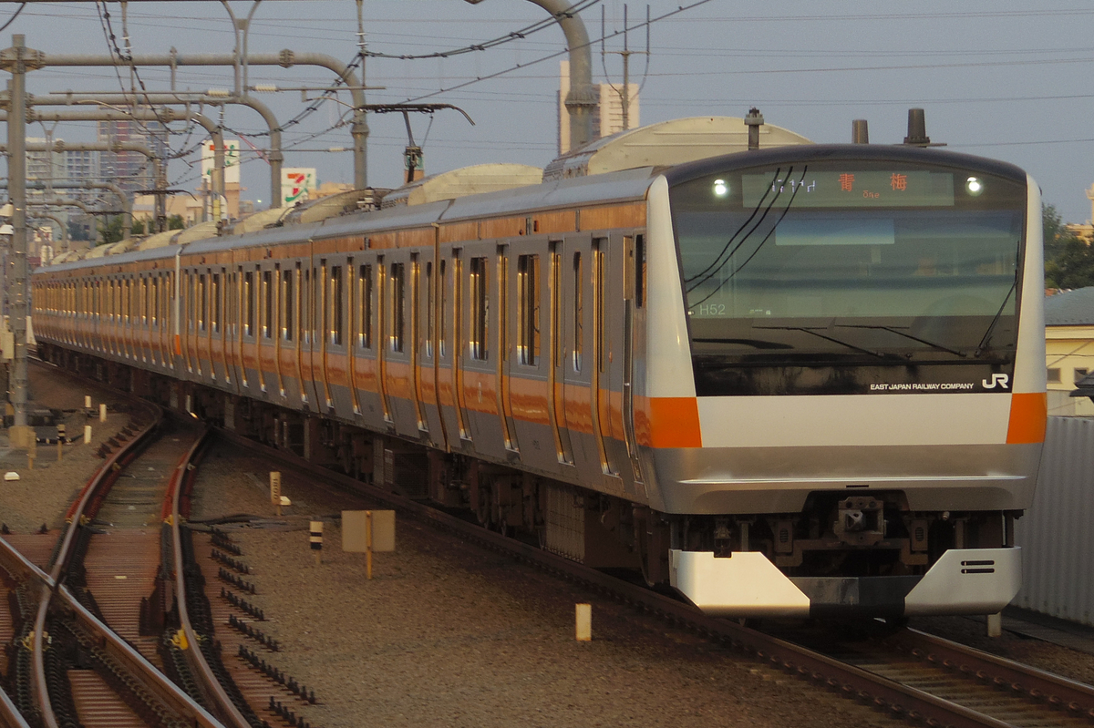 ヒロ　中央快速線　E233 中央快速線E233系にG車連結開始 11週で34編成に: B767-281のブログ