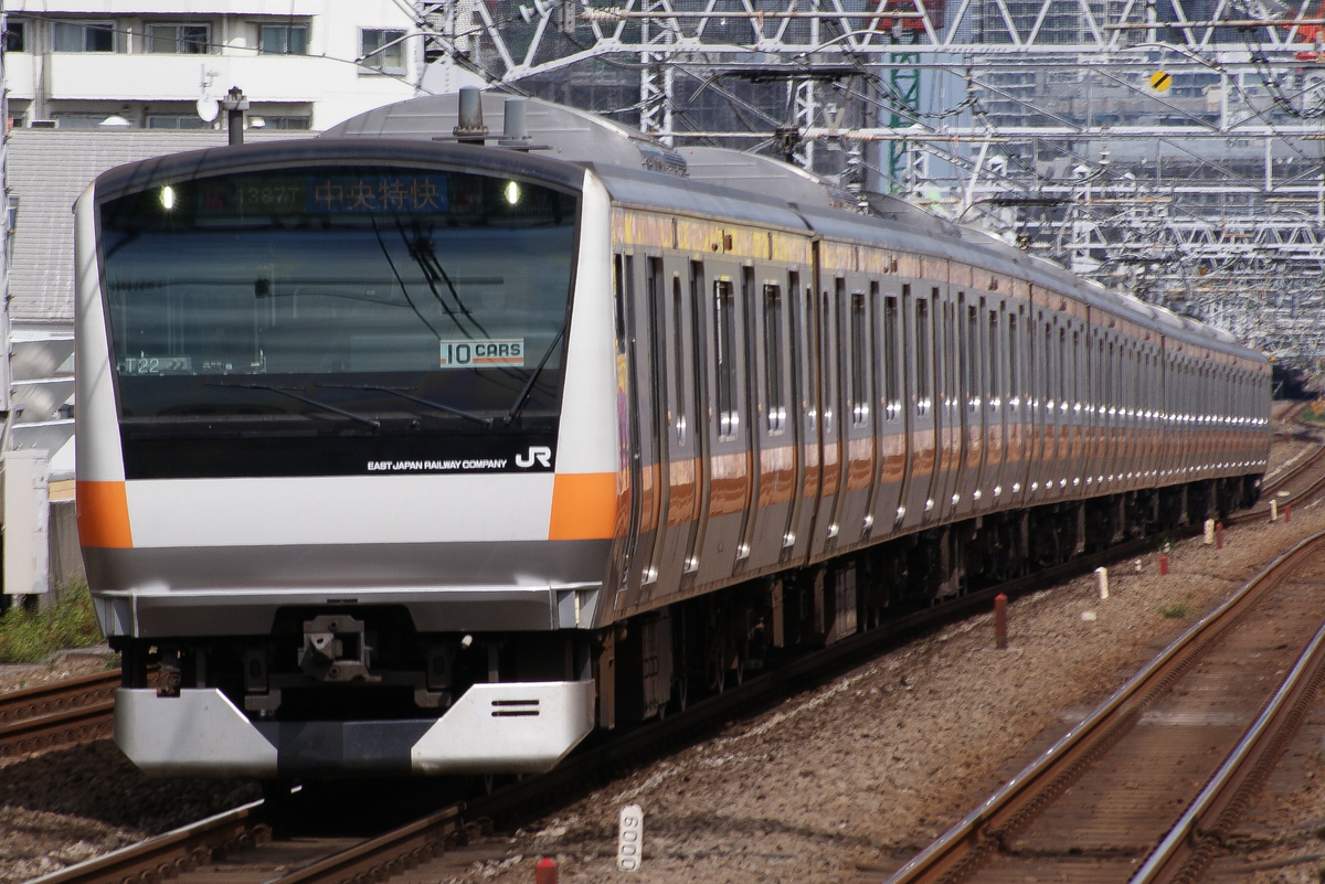 中央線E233系10両編成原寸大ステッカーセット 中央線E233系10両編成原寸大ステッカーセット - メルカリ