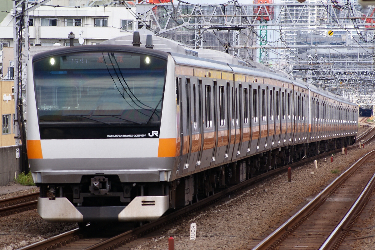 中央線撮影記。E353系かいじ・E233系10両各種ステッカー・E231系