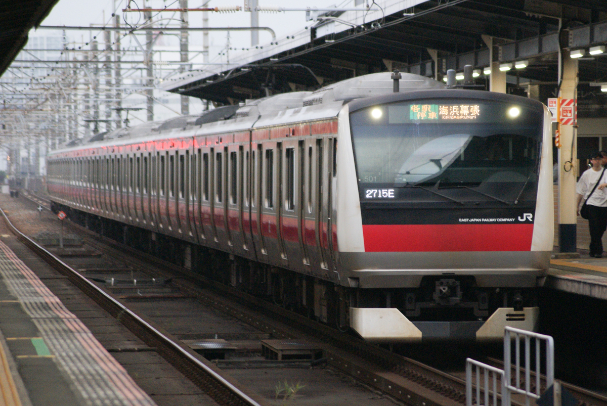 京葉線撮影記こんな感じ【E233系5000番台誉田行と西船橋行・武蔵野線