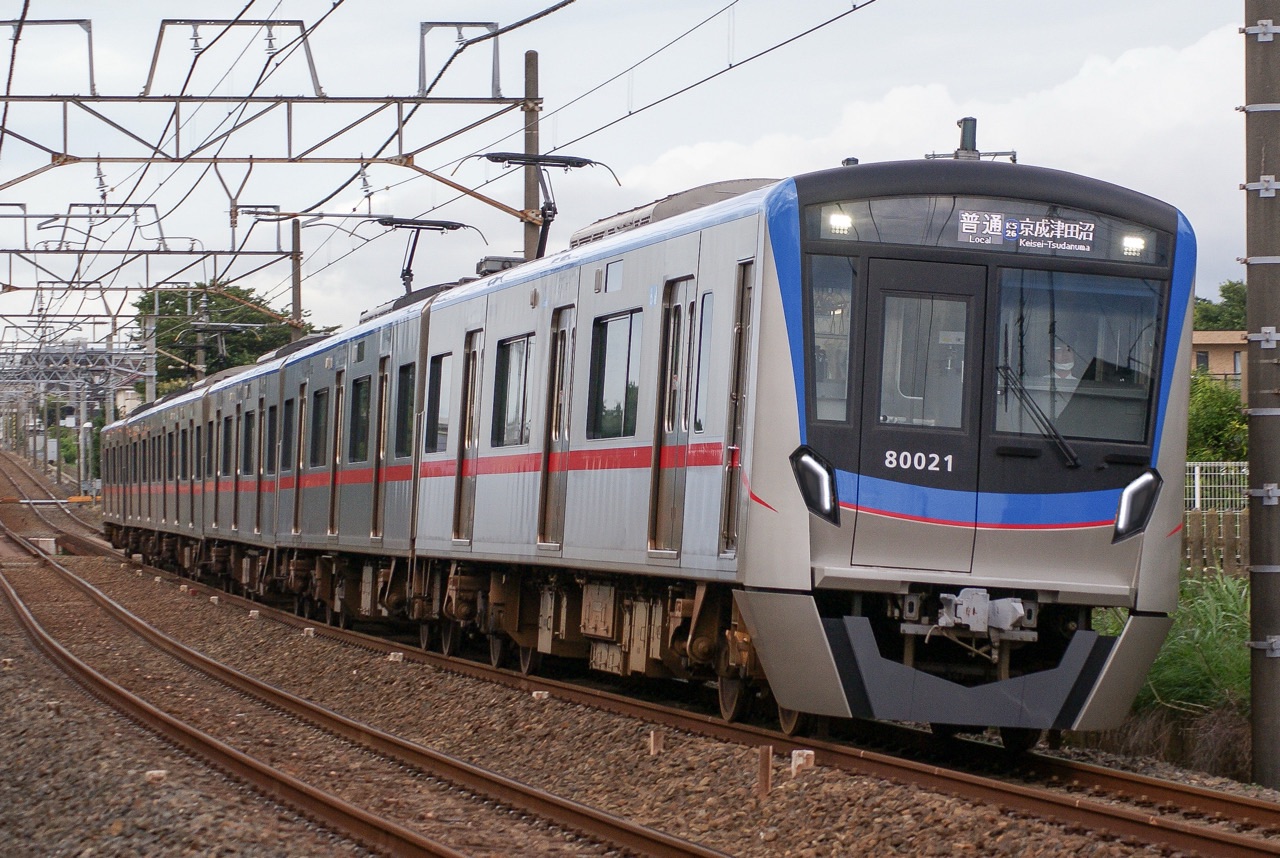 元新京成】京成松戸線の80000形80056編成が運用に復帰？ - あるふぉの