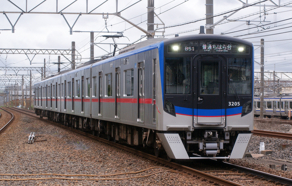 6月8日 京成電鉄新3200形が4両編成・ワンマン運転開始 - あるふぉの