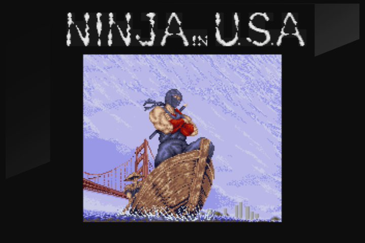 アーケード基板：忍者龍剣伝＜特殊な操作のヘンテコなベルトアクション＞