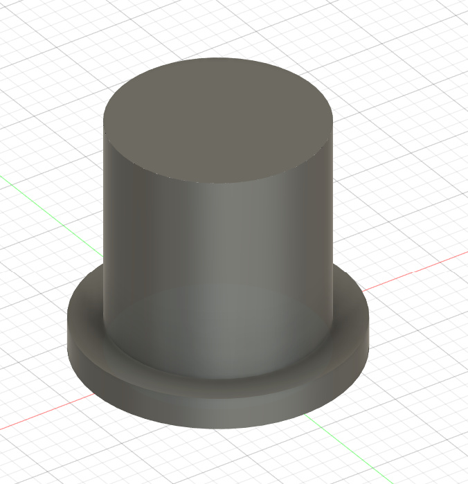 センサーキャップの3Dモデル画像
