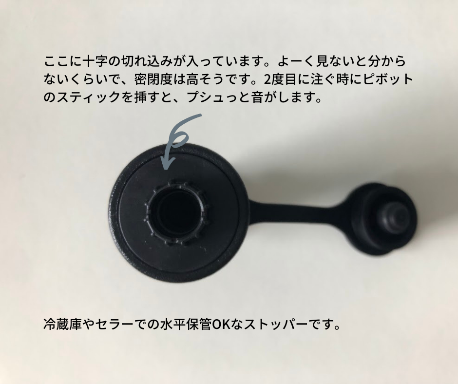 コラヴァン ピボットを購入！開けちゃったワインを4週間も楽しめる