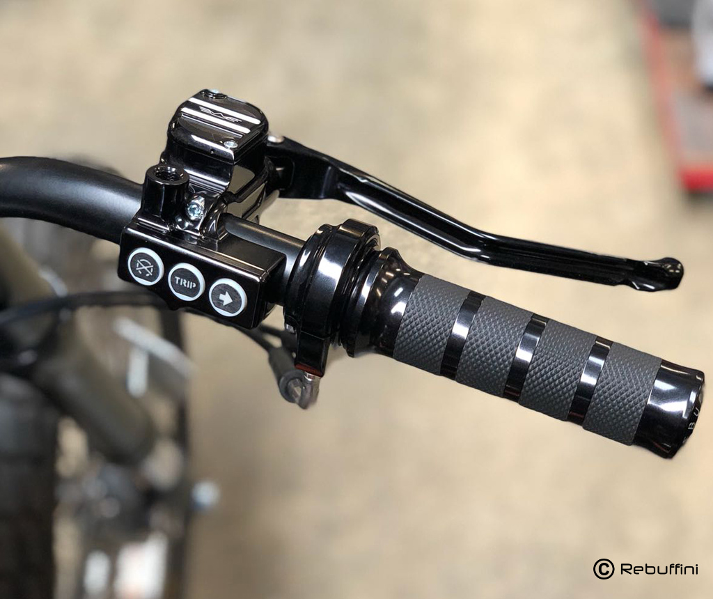 パーツ：Rebuffini「EXCLUSIVE RR90 Radial Hand Controls set in CAN BUS ...