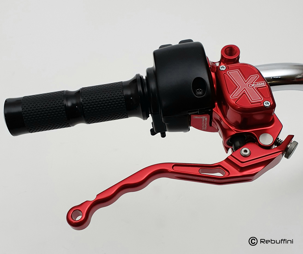 パーツ：Rebuffini「RR90X Bolt-on Radial Hand Control Set Harley Davidson Can ...
