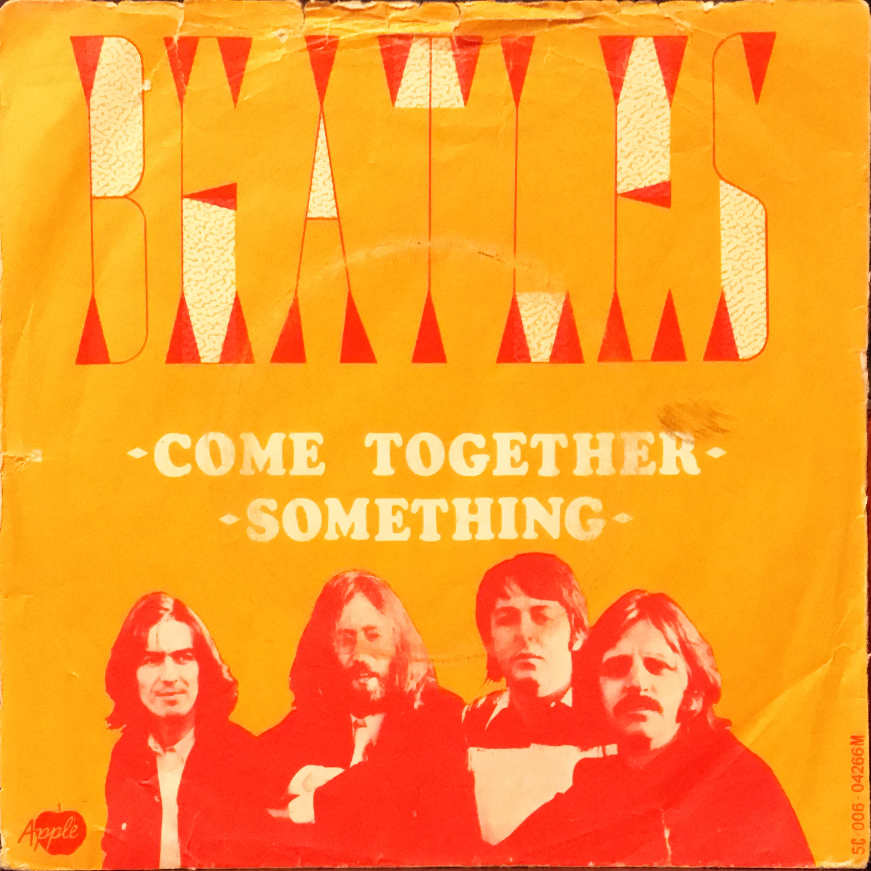 Come Together / Something / The Beatles【オランダ盤(モノラル