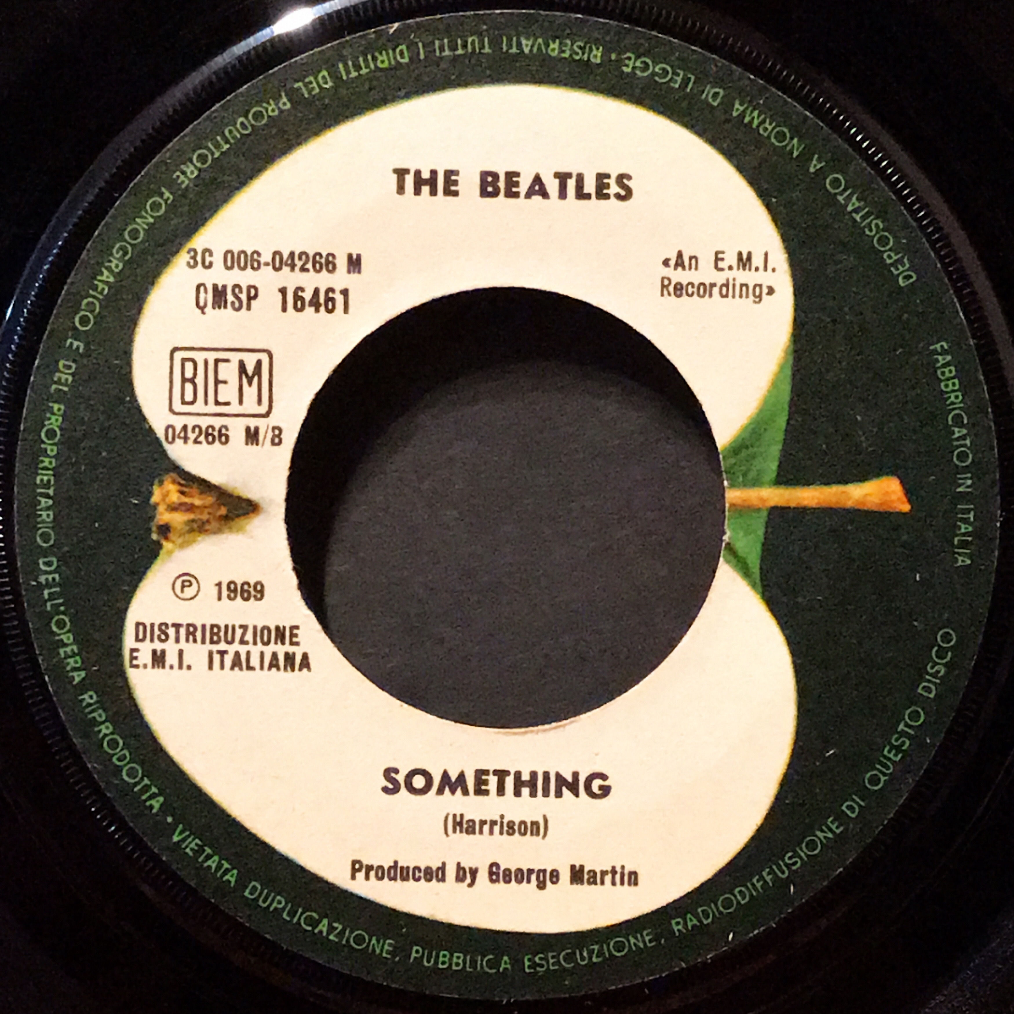 Come Together / Something / The Beatles【オランダ盤(モノラル