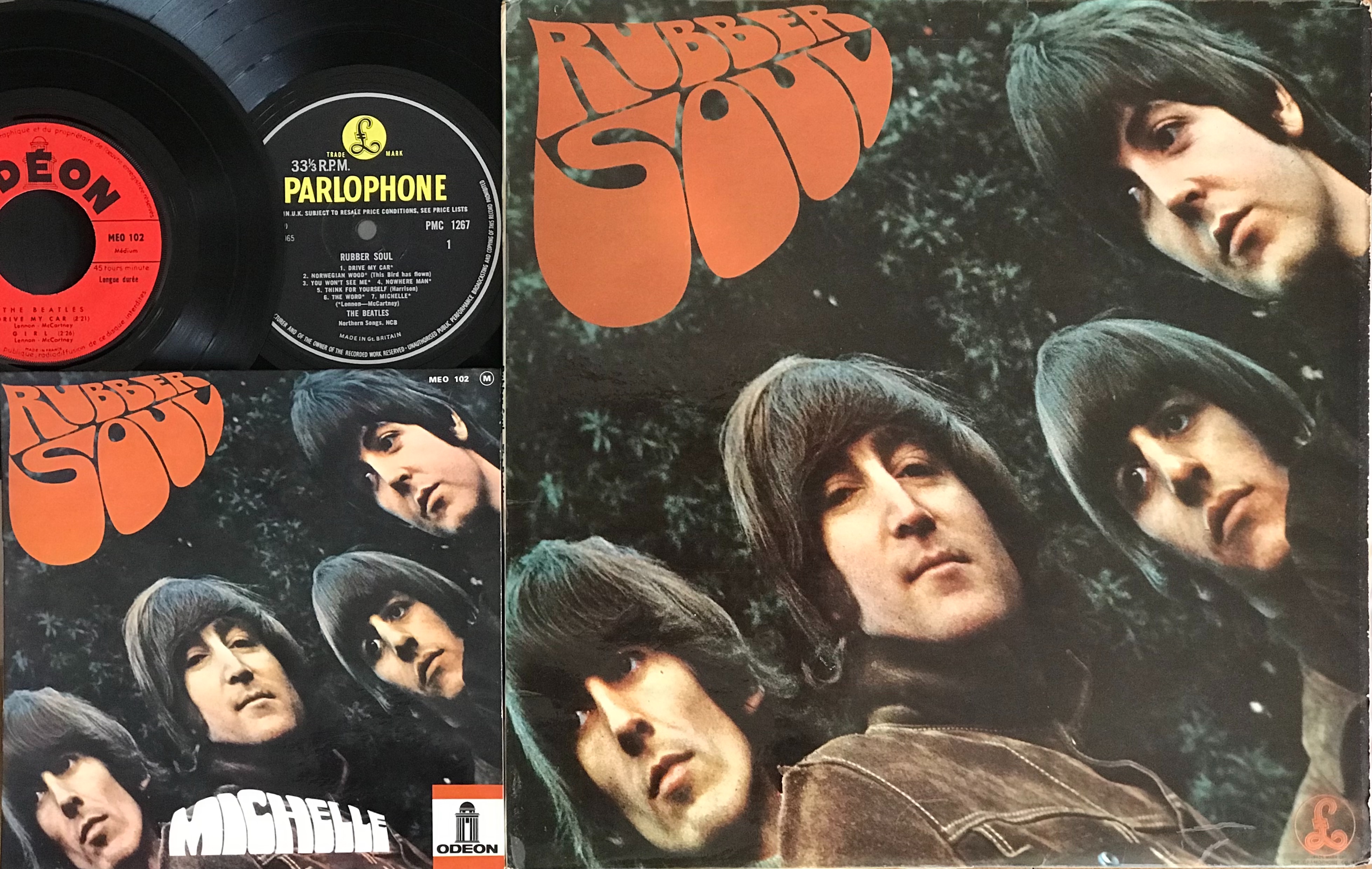 Michelle / The Beatles【フランス盤(モノラル)】 - レコード評議会