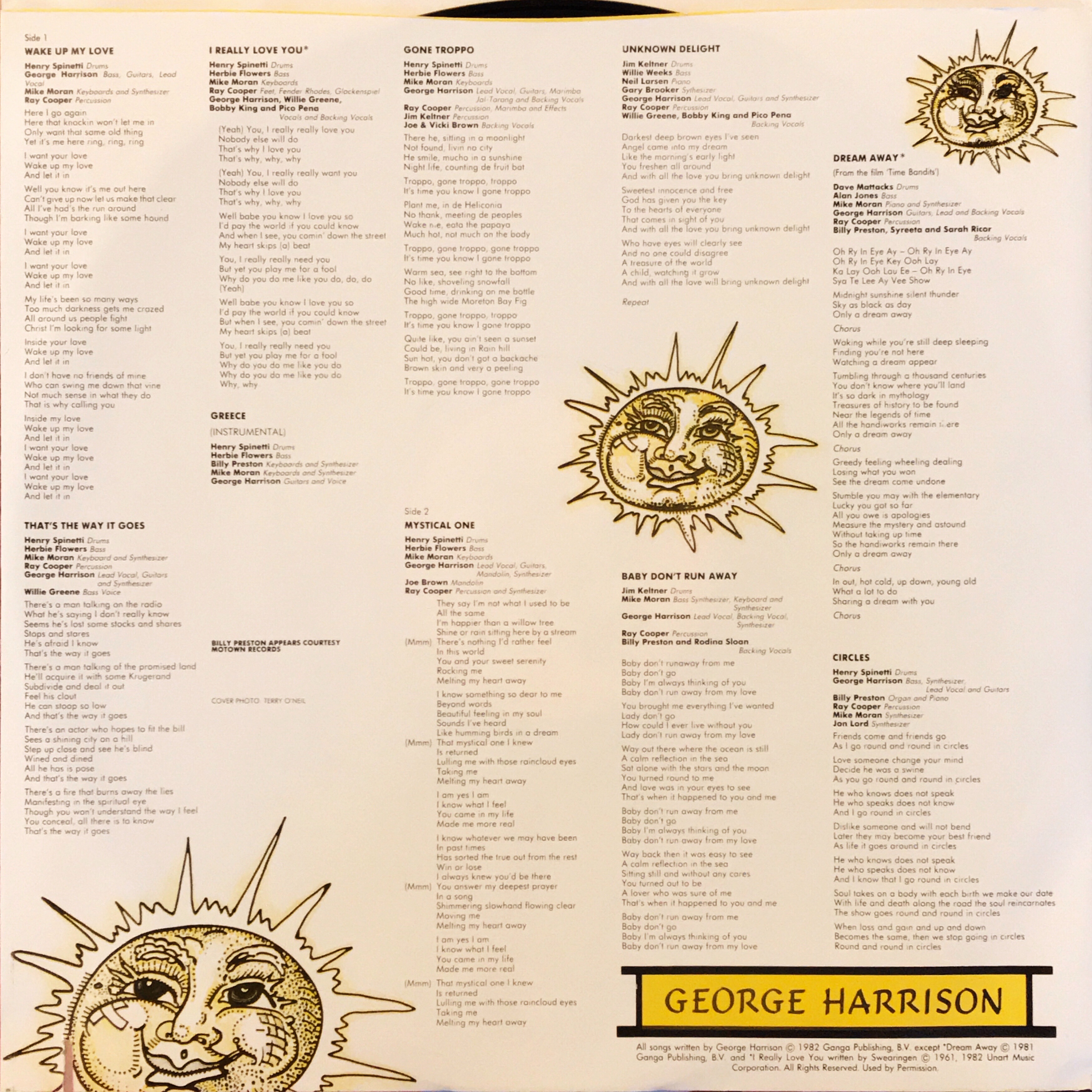 Gone Troppo / George Harrison【US盤】 - レコード評議会