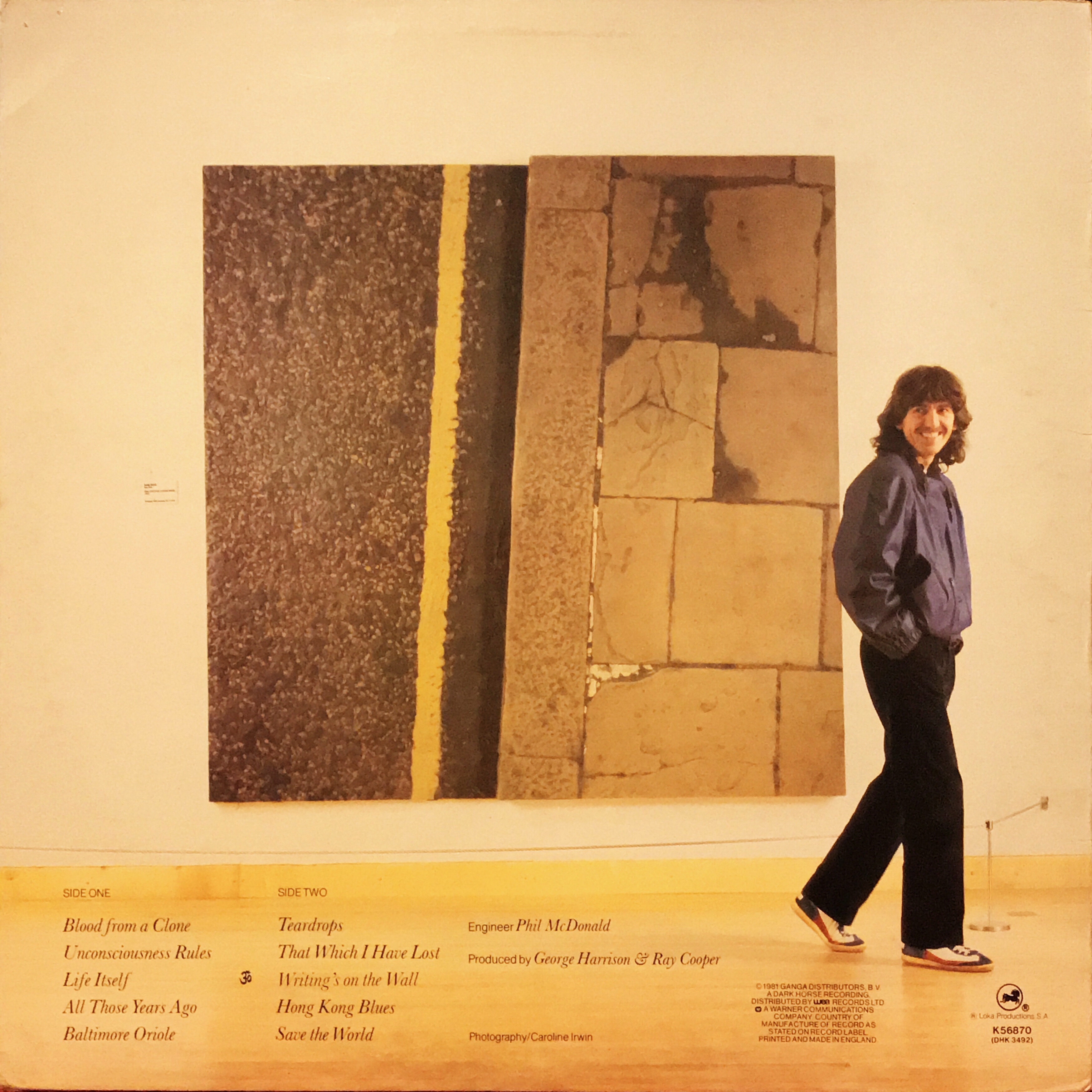 『希少な見本盤』ジョージハリスン Somewhere In England 帯付 Somewhere In England / George Harrison【UK盤】 - レコード評議会