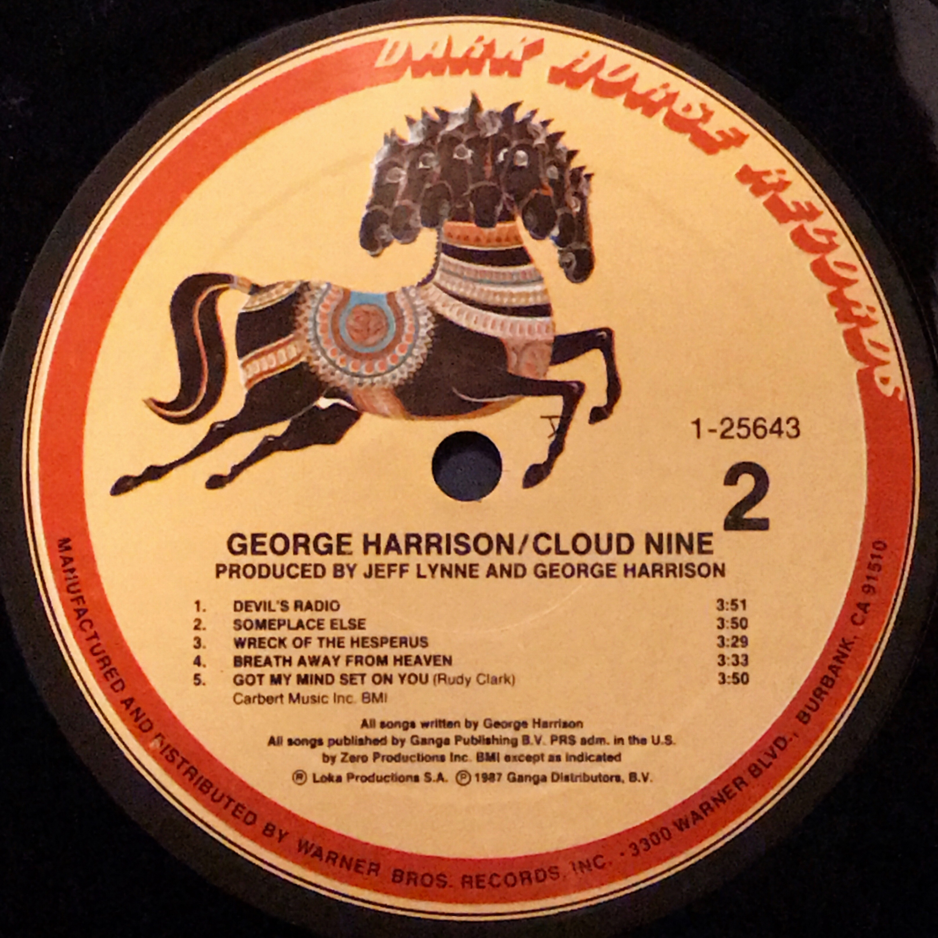 Cloud Nine / George Harrison【US盤】 - レコード評議会