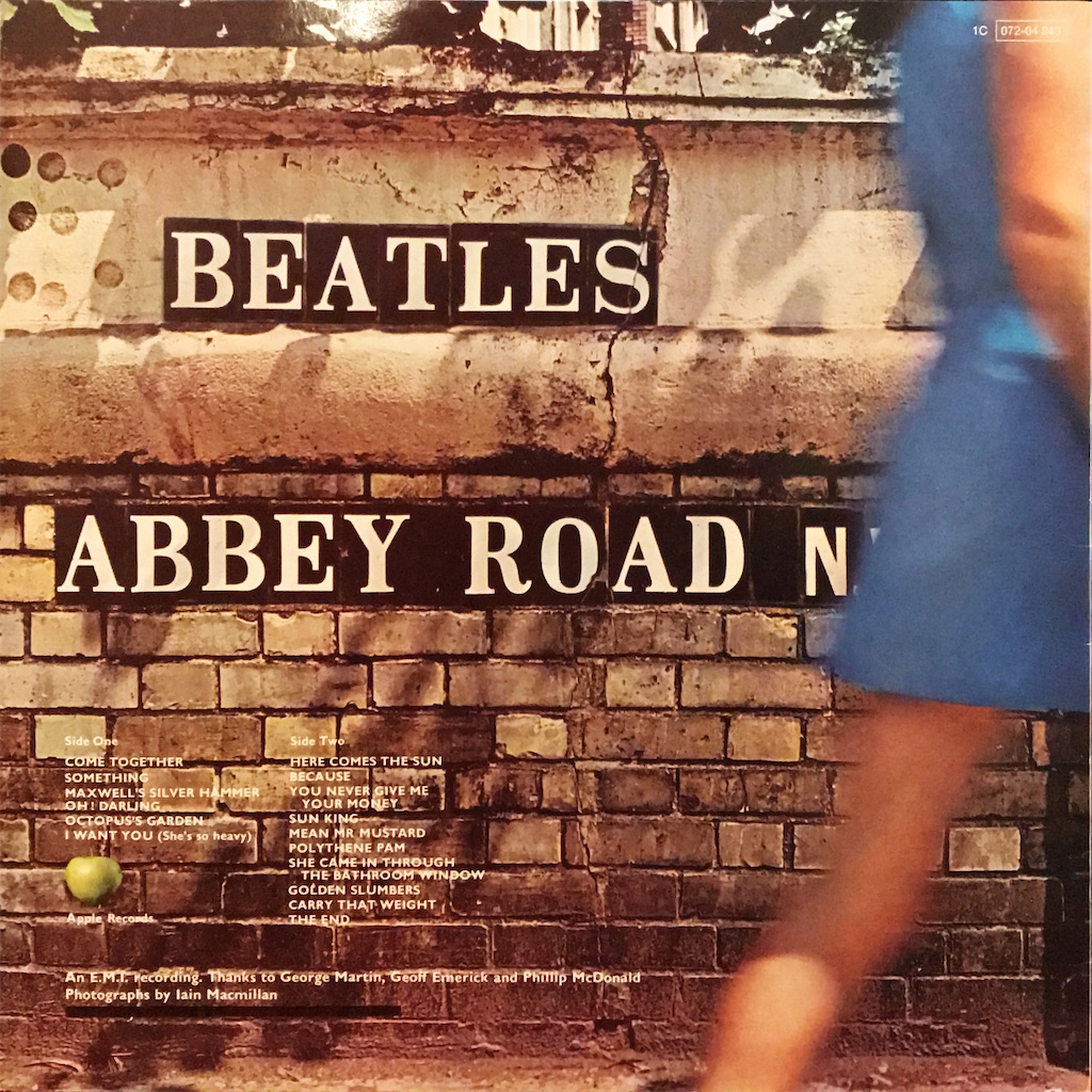 Abbey Road / The Beatles【ドイツ盤(DMM)】 - レコード評議会 Abbey Road / The Beatles【ドイツ盤(DMM)】 - レコード評議会