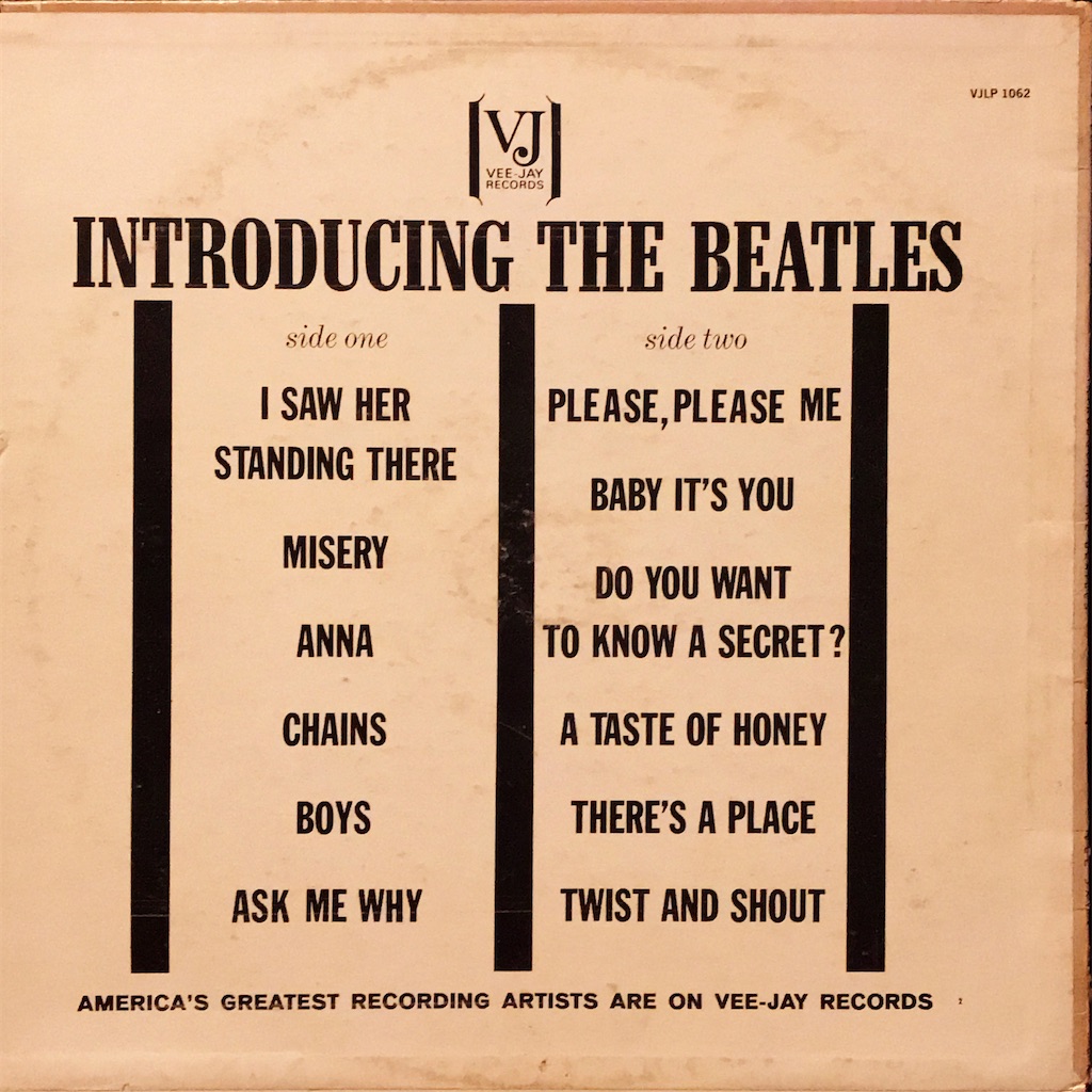 Introducing The Beatles / The Beatles【US盤(モノラル