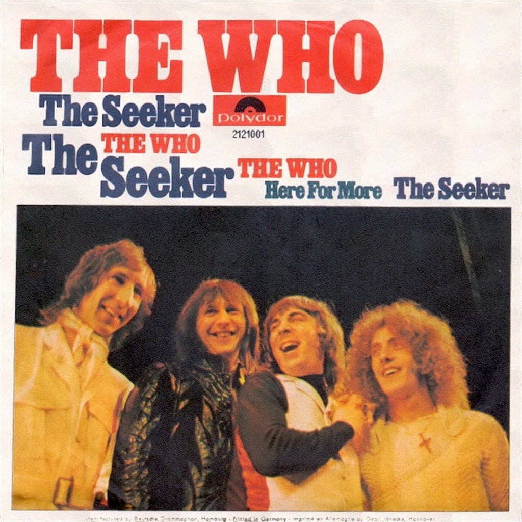 The Seeker / The Who【UK盤】 - レコード評議会