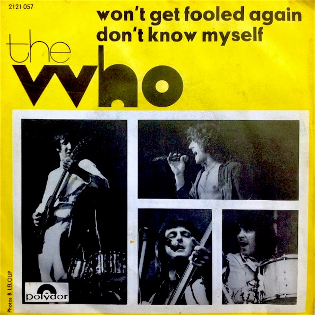 【在庫あり/即出荷可】 Won't レコード評議会 - Who【UK盤】 The / Again Fooled Get 洋楽
