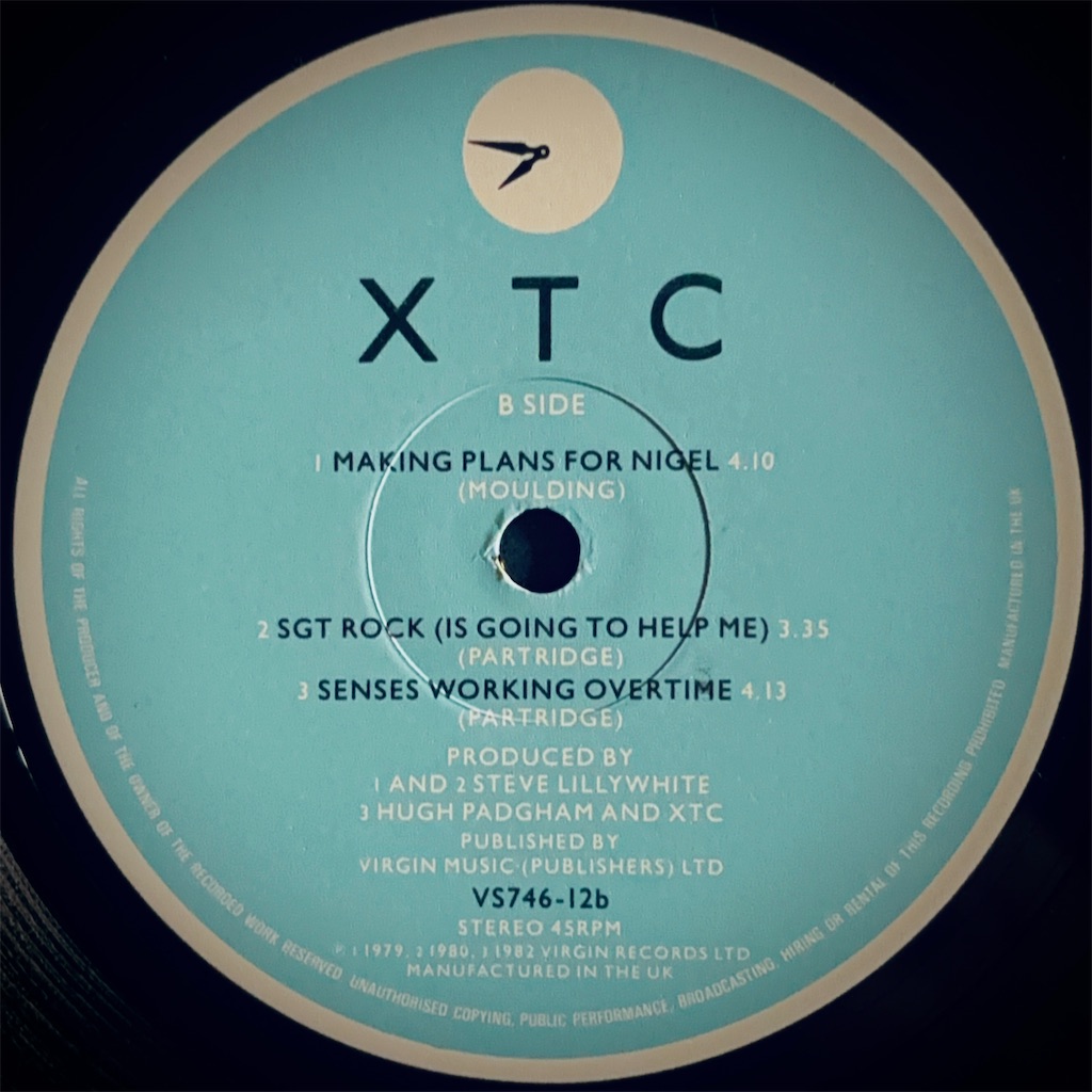 Wake Up / XTC【UK盤】 - レコード評議会