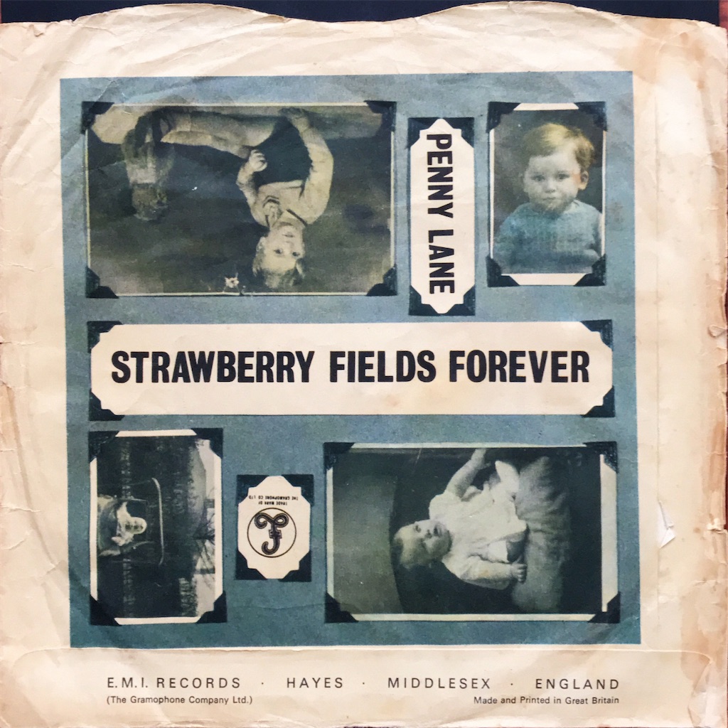 Strawberry Fields Forever / Penny Lane / The Beatles【イタリア盤