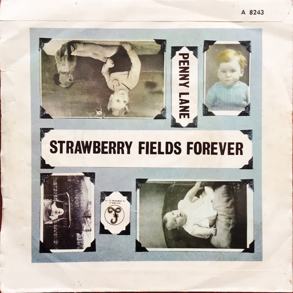 Strawberry Fields Forever / Penny Lane / The Beatles【イタリア盤