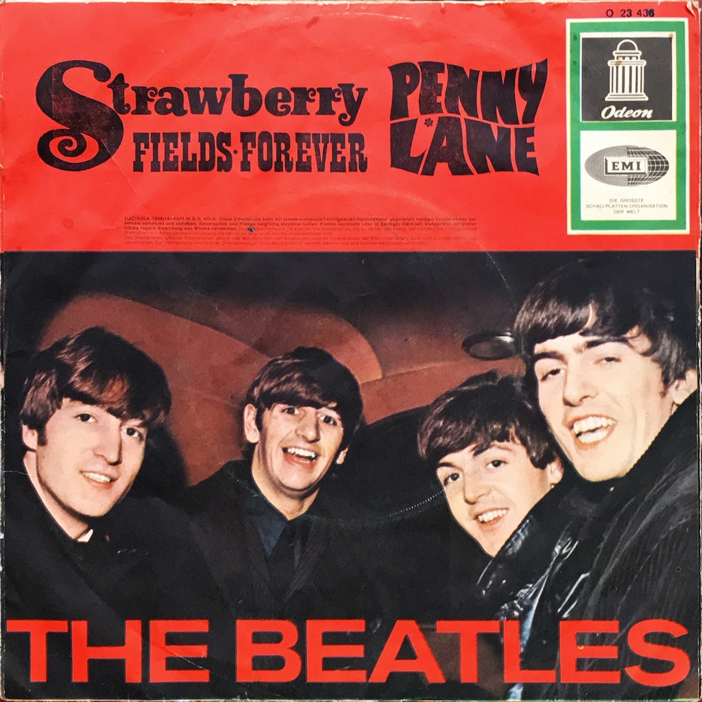 Strawberry Fields Forever / Penny Lane / The Beatles【イタリア盤