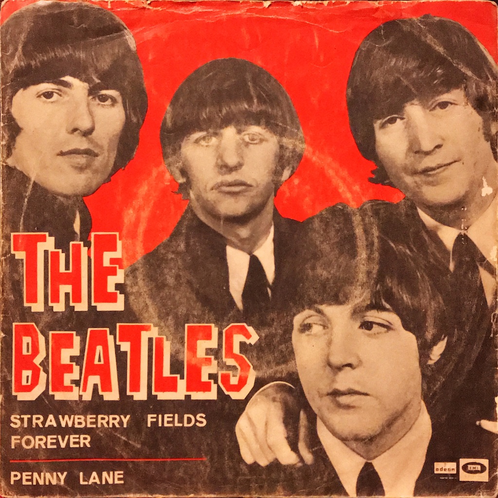 Strawberry Fields Forever / Penny Lane / The Beatles【イタリア盤