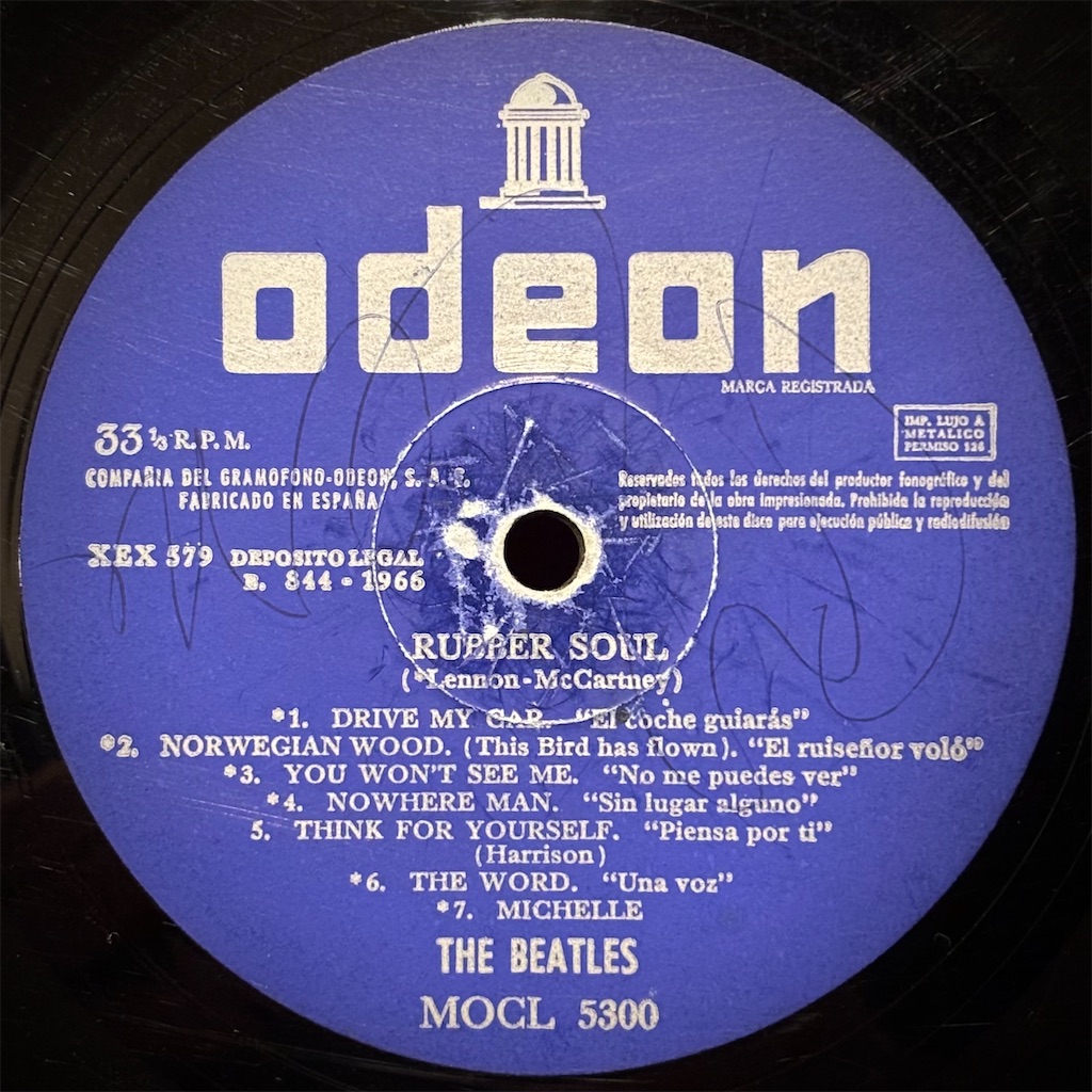 UK初回盤THE BEATLES RUBBER SOULモノラル Amazon.com: Rubber Soul