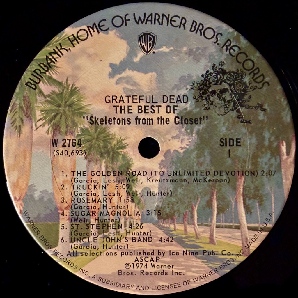Skeletons From The Closet / Grateful Dead - レコード評議会