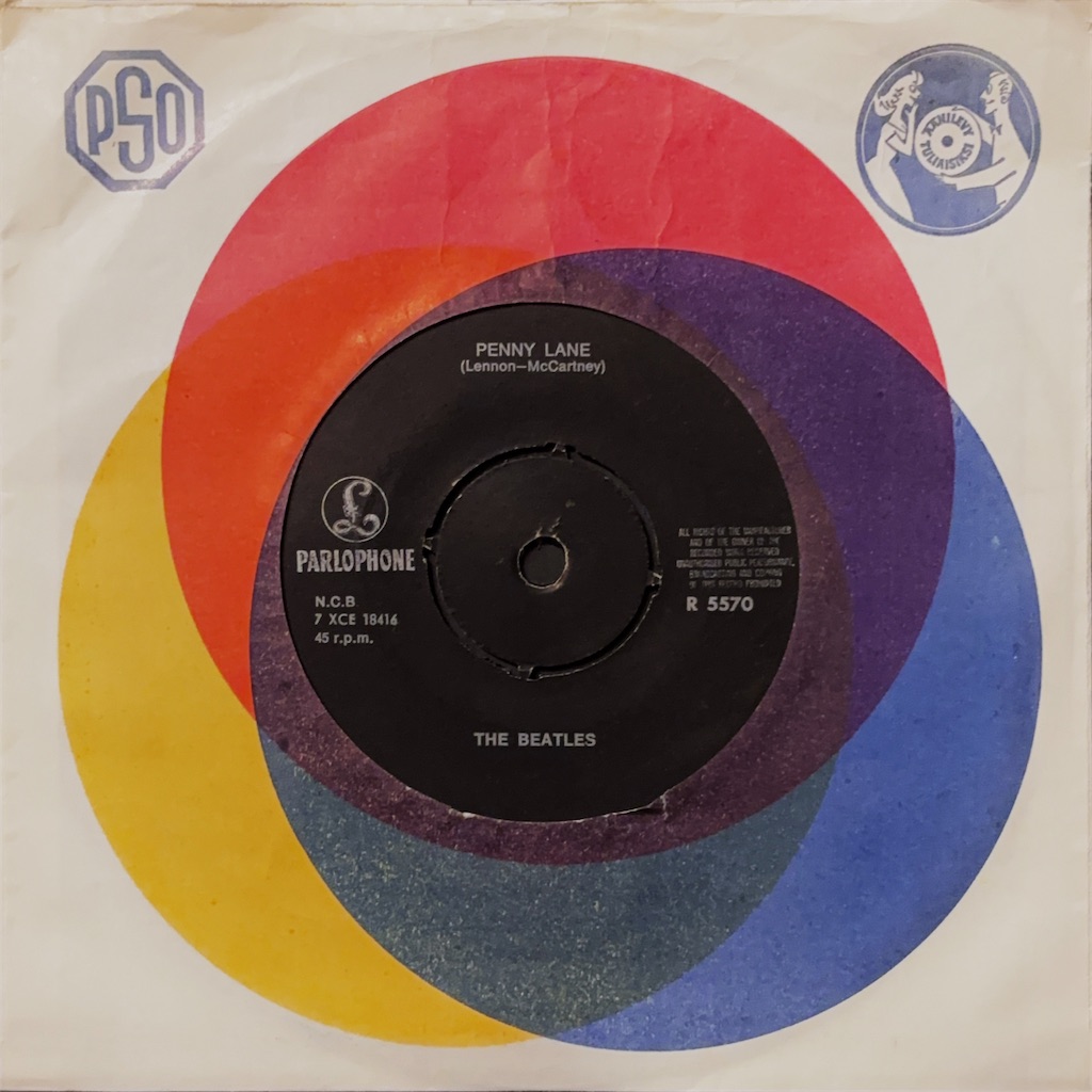 Strawberry Fields Forever / Penny Lane / The Beatles【フィンランド