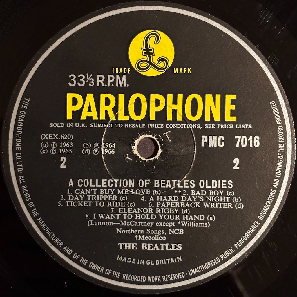 A Collection Of Beatles Oldies / The Beatles【UK盤(モノラル