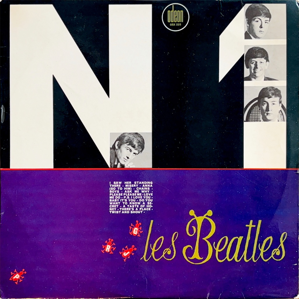 フランス盤The Beatles N°1PleasePleaseMe N°1（Please Please Me） / Les Beatles【フランス盤(モノラル