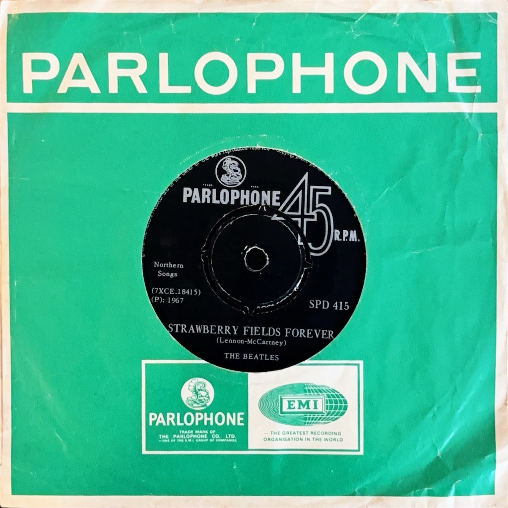 Strawberry Fields Forever / Penny Lane / The Beatles【南アフリカ盤
