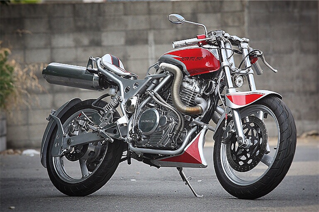 過去に作ったカスタムバイク HONDA GB400TT - CustombikeLIGHT 