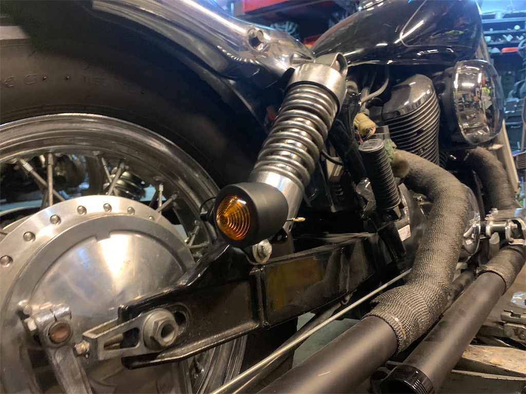 シャドウ400 テール周りをシュッとしましょうか - CustombikeLIGHT